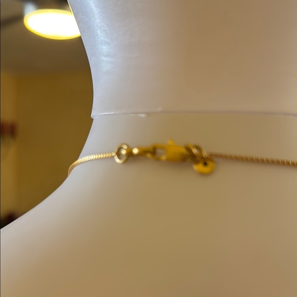 Madewell Gold and Silver Geometric Necklace - Picture 3 of 3
